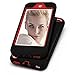 iPod Touch 5th Case, MagicMobile® Premium Dual Heavy Duty Hybrid Shockproof Resistant Armor Protective Case Cover for Apple iPod 5th Generation Black Rugged Silicone Layer and Red Hard Plastic
