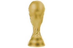 Lvcrizy 2023 Replica Resin Soccer Collectibles Sports Fan Trophy Birthday Present Bedroom Office Desktop Display Cabinet Decor