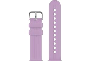 Gabb Watch Style Band - Kids Watch Band Replacement, Flexible, Waterproof Soft Silicone for All Watches, Easily Adjustable, Sweatproof and High-Performance Silicone (Light Lavender)