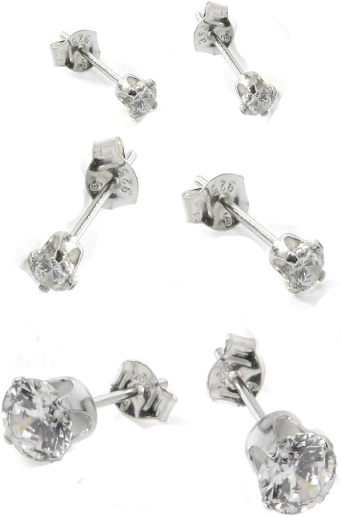 amazon sterling silver studs
