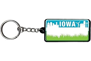 AMERICANPHOENIX Beautiful & Unique Keychains - USA Souvenir, Collectible Design,Flexible Silicone, Keyring Lanyard Accessory