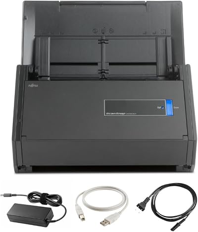 Fujitsu PA03656-B005 ScanSnap iX500 Document Scanner PC Mac Renewed