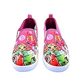 Shopkins Girls Slip-on Canvas Shoes, Size 2