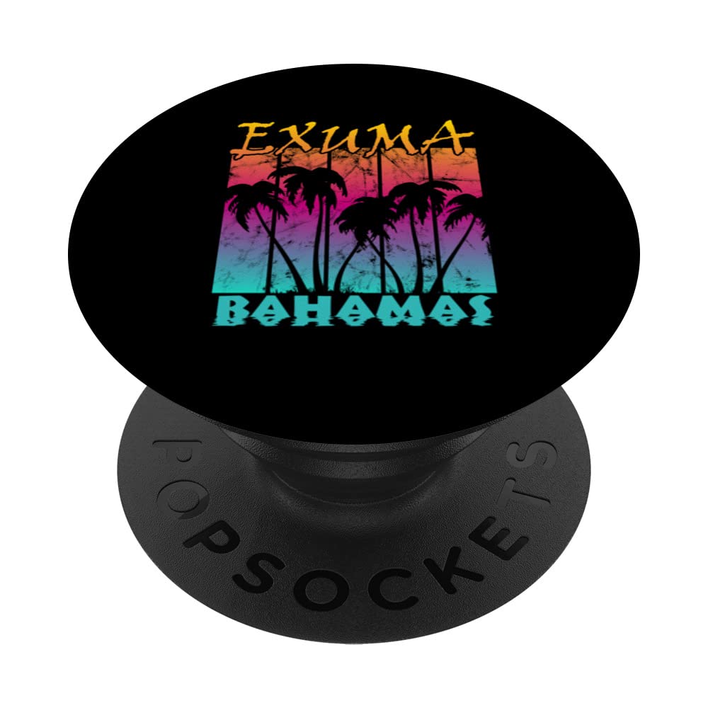 Vintage Exuma Bahamas PopSockets Swappable PopGrip