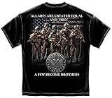 Army T-Shirt Army Brotherhood Black