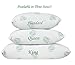 Deluxe Home Bamboo Derived Rayon Queen Pillow Hypoallergenic Down Alternative Poly Fill