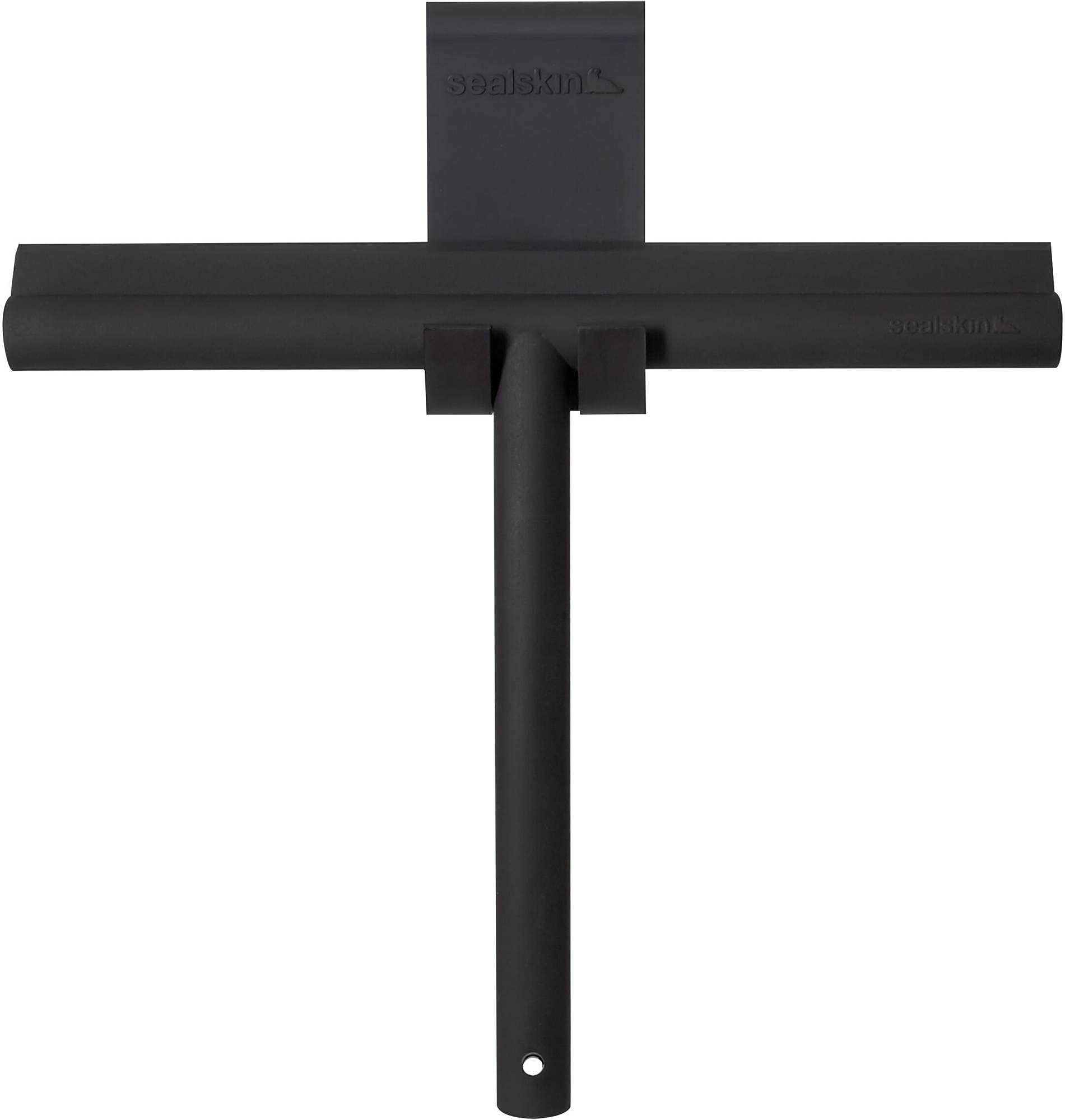 Sealskin Deluxe Window Wiper, Silicone, Black, 26 x 19 x 3.5 cm