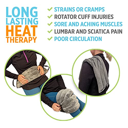 Extra Large Microwavable Heat Pack with Handle, Heating Pack for