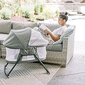 Baby Delight Slumber Deluxe Portable Rocking Bassinet