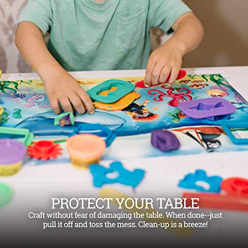 HomeWorthy Disposable Placemats for Baby Cute Animal Toddler Placemat