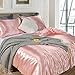 Pink Bedding Set Silk Like Blush Pink Comforter Cover 2 Pieces Luxury Satin Duvet Cover Coral Pink Girls Bedding Sets Twin 1 Duvet Cover 1 Pillowcase (Pink, Twin)