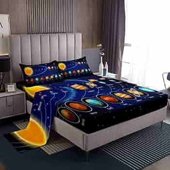 Solar System Bedding Ebay YST Outer Space Comforter Set Boys Universe