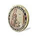 Saint Florian Patron of Firefighter Challenge Coin Gift For Fireman