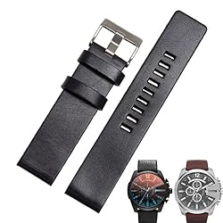 TPUOTI Cow Leather Strap For DIESEL Watchband