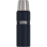 THERMOS Stainless King Vacuum-Insulated Compact Bottle, 16 Ounce, Midnight Blue