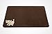 Smiling Paws BPA-Free Urine-Proof Cat Litter Mat, Extra Large, Elegant Brown