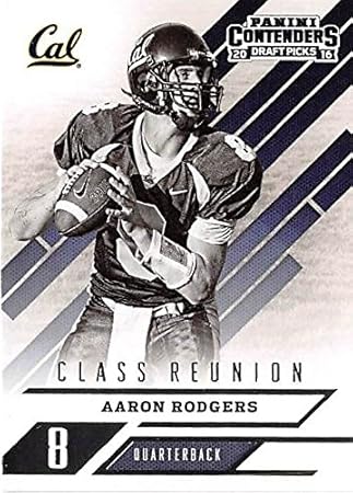 Aaron Rodgers Football Card University Of California Golden Bears Packers Star 2016 Contenders Draft Picks 2 Class Reunion At Amazon S Sports Collectibles Store