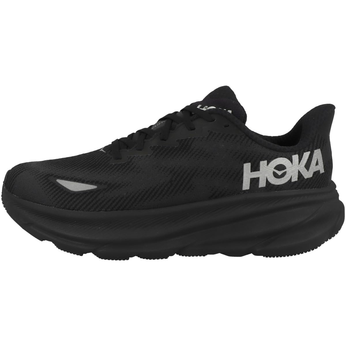Hoka Men's Clifton 9 GTX Sneaker, Black/Black 1, 8