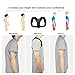Posture Corrector for Men Women Flat Back Brace Adjustable Support Brace with 2 Pads for Upper Back Shoulder