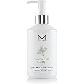 Niven Morgan Lavender & Mint Hand and Body Lotion 10.5 Fl.oz