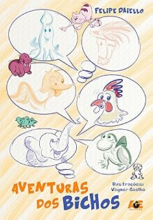 Livro Aventuras dos bichos