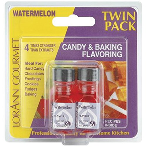 Candy & Baking Flavoring .125oz Bottle 2/Pkg-Watermelon