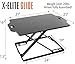 X-Elite Pro Glide Standing Desk - Instantly Convert Any Surface to a Stand up Desk! Large Sit to Stand Desk Converter! Strong & Sturdy! (31 x 21)