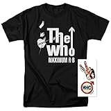 The Who Maximum R & B T Shirt & Exclusive Stickers (Medium)