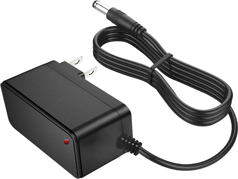 Photo 1 of 24V 0.5A DC Power Supply Adapter 100-240V AC to DC 24Volt 500mA Power Cord Transformer Converter with 5.5x2.5mm 2.1mm Plug Made for LED Strip Lights Essential Oil Diffuser