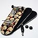 P-Rep Skulls 30mm Graphic Complete Wooden Fingerboard w CNC Lathed Bearing Wheels