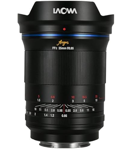 Amazon.com : Laowa Argus 33mm f/0.95 CF APO - Sony E : Electronics