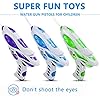 Ucradle Water Pistols For Kids,3Pack Super Gun Blaster Cool Small Pistol Guns Outdoor Beach Garden Toy Pool Bath Party…