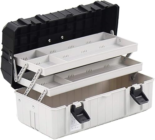 Tool Box Three Layer Folding Hardware Plastic Toolbox Multi