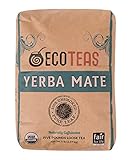 ECOTEAS Organic Unsmoked Yerba Mate Tea (Pure Loose Leaf) 5 pound