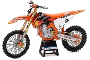 GENERIC Diecast Model Bike Compatible with NewRay Motorcycle 1:12 Red Bull KTM Factory Racing 450 SX-F #4 Chase Sexton 58473