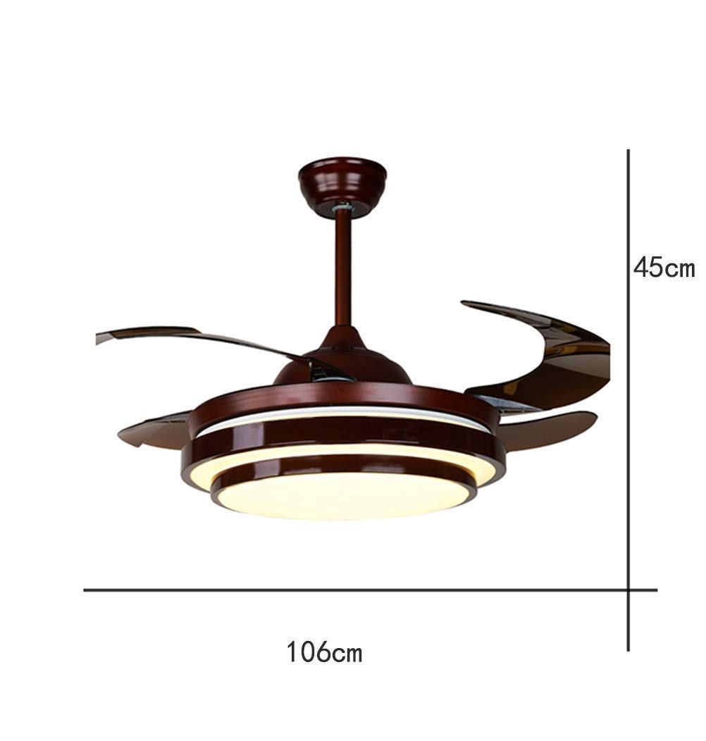 Amazon Com Laz Luxury Traditional Ceiling Fan Lamp Led Fan