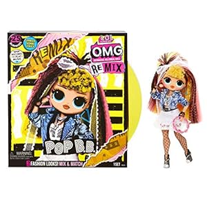 LOL Surprise OMG Remix - With 25 Surprises - Collectable Fashion Doll, Clothing and Accessories - Pop BB