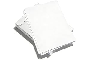 25pcs A4 Sized Edible Wafer Paper (8.5" x 11" | 0.3mm) Food Grade Wafer Sheets, Edible Paper for Cake Topper Decoration & Des