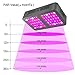 MAYGROW Reflector-Series 600W LED Plant Grow Light, with Thermometer Humidity Monitor and Adjustable Rope, Full Spectrum Double Switch Plant Light for Indoor Plants Veg and Flower