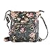 Hipster Vintage Rose Crossbody Bag Purse