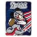 NFL New England Patriots Mickey Mouse Ultra Plush Micro Super Soft Raschel Throw Blanket