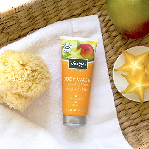 Kneipp Body Wash, Mango and Starfruit, 6.76 fl. Oz.