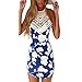 Chen Women Summer Bandage Bodycon Evening Party Cocktail Short Mini Dress (L)