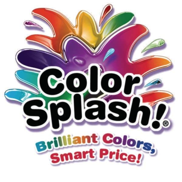 S&S Worldwide Color Splash Glitter Assortment, Big Value Pack of 8 Brilliant Colors, 1 lb. Jars with Shaker Top, for Kids Adults Arts & Crafts, School, Holiday, Non-Tarnishing, Non-Toxic, 8 Total Lbs