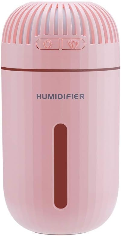 WOkismx USB Creativo multifunción Cara humidificador Colorida luz ...