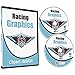 Racing Graphics Clipart-Vinyl Cutter Plotter Race Car Images-Vector Clip Art CD