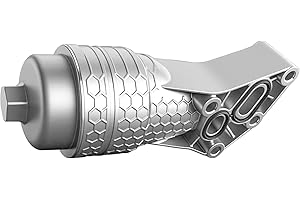 TINJO 263003LAA0 Aluminum Engine Oil Cooler Fit for Hyundai Genesis G80 2017-2020 Palisade 2020-2024 & Kia Cadenza 17-20 Sedona Sorento Telluride Oil Filter Housing Adapter Assembly Replace# 26300-3LAA0