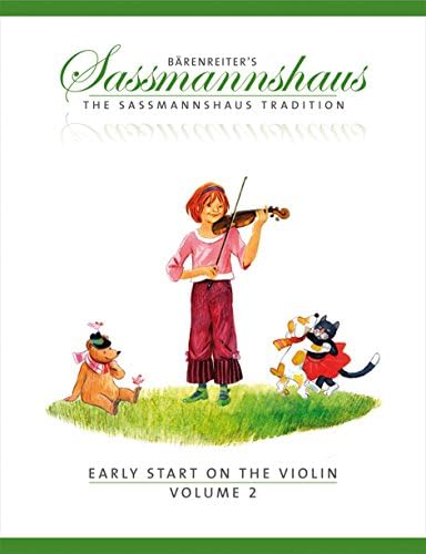Early Start on the Violin, Volume 2 (Tutor Book) Egon and Kurt Sassmannshaus, Barenreiter BA9677