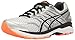 ASICS Men's Gt-2000 5 Running Shoe, Silver/Black/Hot Orange, 9 M US