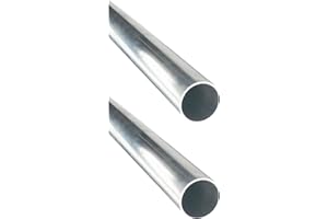Aluminum Round Tube 1.18" x 1.02" x 19.69" Long, 2Pcs 30mm x 26mm x 500mm OD x ID x L 6063 Round Aluminum Tubing 30mm Outer Diameter Wall Thickness 2mm (Kwweeoo)